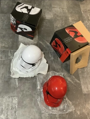 ovp Star Wars Helm 1:1 original Stormtrooper Hasbro deko oder tragbar pop art skulptur  Bild 8