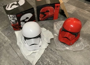 ovp Star Wars Helm 1:1 original Stormtrooper Hasbro deko oder tragbar pop art skulptur  Bild 2