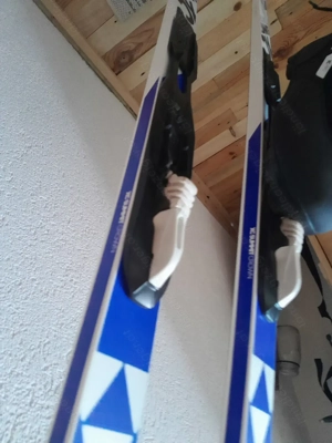 Langlauski mit Schuhen zu verkaufen  Bild 2