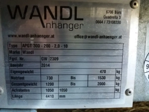 Pkw Anhänger zu verkaufen Bild 3