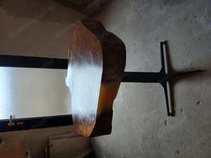 Schöner Kirsch Holz Tisch mit Epoxy verfeinert!!