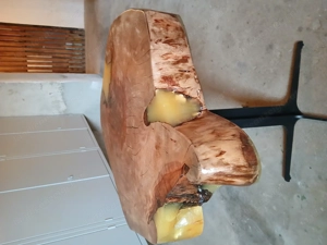Schöner Kirsch Holz Tisch mit Epoxy verfeinert!! Bild 2