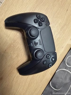 PS5 Controller Sxhwarz Bild 2