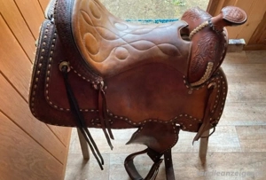 Selle western   Selle de randonnée   Selle pour cheval Bild 2