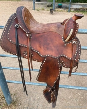 Selle western   Selle de randonnée   Selle pour cheval Bild 5