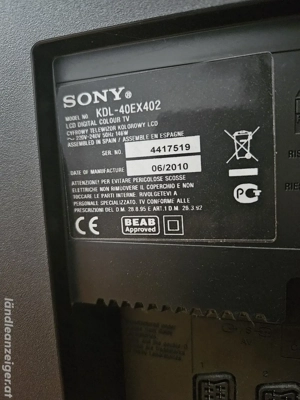 Sony Bravia TV Bild 3