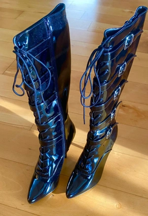 High Heels Größe 40 41 Neuwertig Bild 2