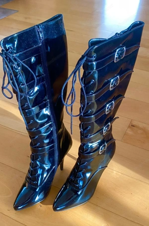 High Heels Größe 40 41 Neuwertig Bild 3