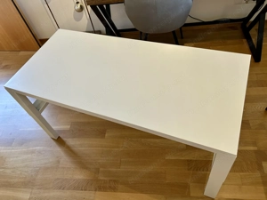Höhenverstellbarer Schreibtisch für Kinder (Ikea Pahl) Bild 2