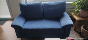 2er Sofa Blau 