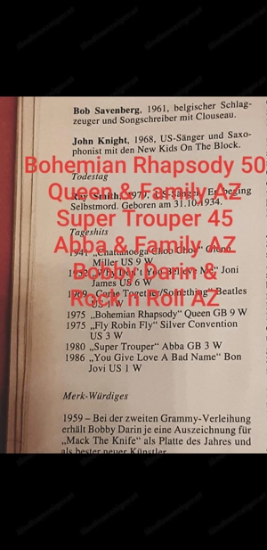 ErnstHappel100GrahamHill50th AbbaZappa Uvm. Bild 5