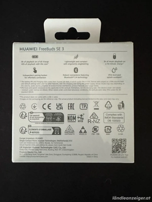 Originalverpackt - Huawei FreeBuds SE 3  Bild 3