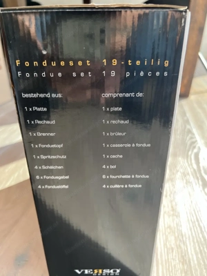 Fondue Set, gebraucht, guter Zustand, vollständig Bild 2
