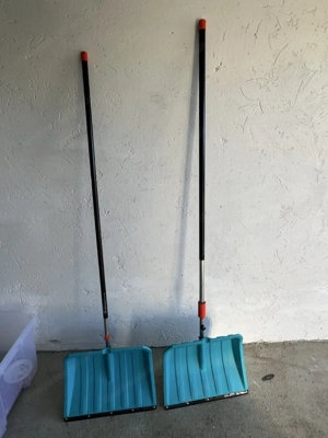 Gardena Schneeschaufel, Stiehl abnehmbar, Teleskop-Stiehl