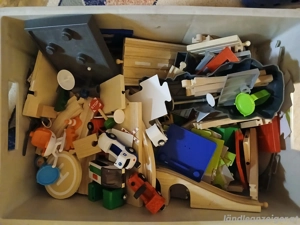 Eisenbahn Holz, umfangreiches Sortiment Bild 5