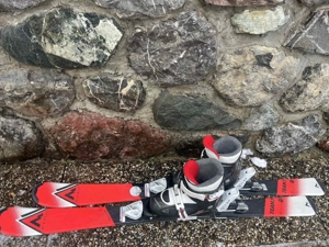 Ski McKinley 120 cm + Skischuhe Dalbello (33-34).50Euro Bild 2