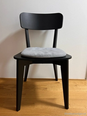 4 Esstischstühle schwarz Bild 3