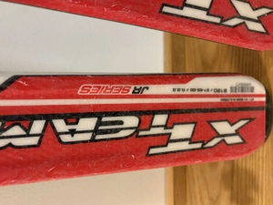 Kinderski TecnoPro 120cm inkl. Skistöcke Bild 2