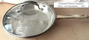 Kochtopf Bratpfanne Deckel Riebelpfanne Bild 8