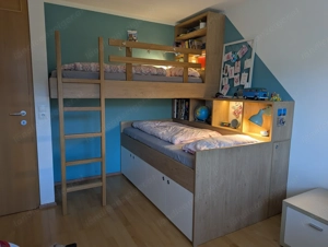 Tischler Etagenbett   Stockbett mit viel Stauraum