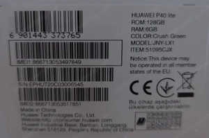 Verkaufen unbenutztes Huawei P40 lite Bild 8