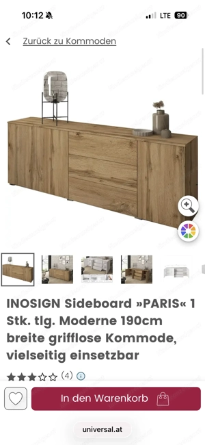 Sideboard 190cm