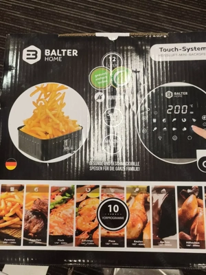 Heißluft Fritteuse und Mini Backofen Balter  Bild 3