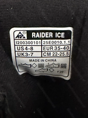 K2 Skates Jungen Schlittschuhe Raider Ice, green   black - yellow, 35 - 40 Bild 5