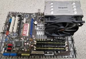 Mainbord + CPU + RAM + Lüfter Bild 1