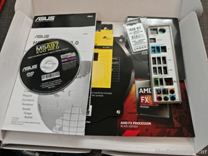 PC Mainboard, AMD CPU Prozessor, RAM (Arbeitsspeicher) Bild 3