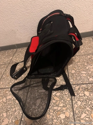 Tragetasche Smart Bag L: 44 cm B: 19 cm H: 29 cm schwarz-rot Bild 3