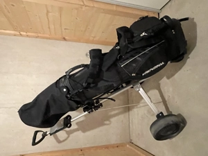 Golf - Set, voller Satz mit Trolly Bild 2