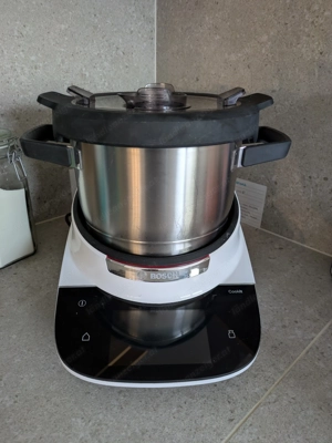 Cookit Bosch mit ganzen Zubehör + extra 2. Topf, Crushmesser, Asia-reibe