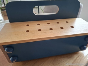 Werkzeugkiste aus Holz