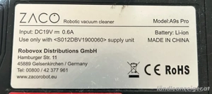 Staubsaugerroboter Zaco A9s Pro Bild 2