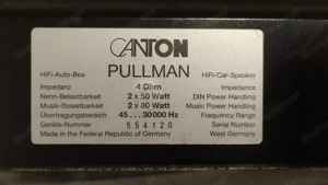 Hutablagenlautprecher Canton Pullmann (perfekt passend in Youngtimer) Bild 4