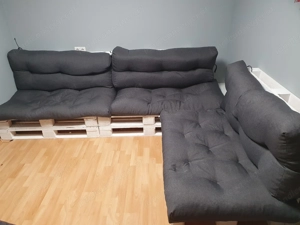 Europaletten + Sitzkissen