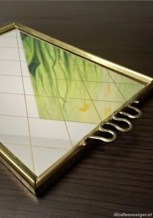 Art deco Spiegel Tablett Bild 3