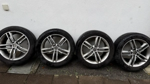Audi Original 18" Felgen + Sommer & Winterreifen (235 50R18) Bild 2