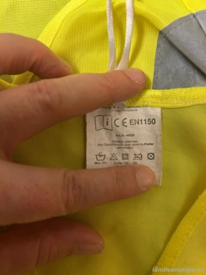 2 Stück: Kinder-Sicherheitsweste Gr. 140-152 Bild 3