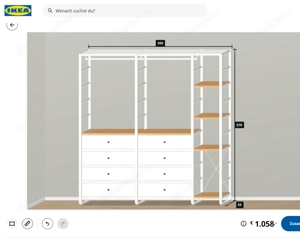 Offener Kleiderschrank   sehr guter Zustand, top gepflegt Bild 3