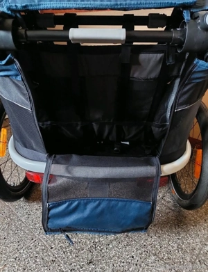 Hamax Outback Fahrradhänger für 2 Kids Plus Babyeinsatz Bild 5