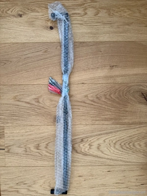 HEWI Badetuchhalter 800 mm schwarz | NEU Bild 3