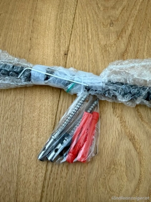 HEWI Badetuchhalter 800 mm schwarz | NEU Bild 2