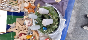 Adventkranz  gesteck 