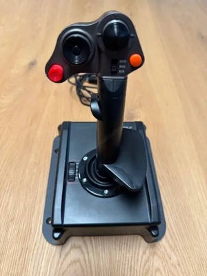 Flight Stick und Schubregler Griffin Computer Spiel Joystick WIE NEU Bild 5
