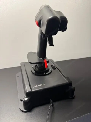 Flight Stick und Schubregler Griffin Computer Spiel Joystick WIE NEU Bild 7