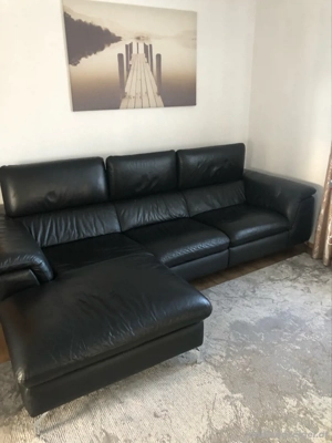 Ecksofa echt leder zuverkaufen Bild 2
