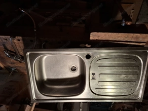 Abwasch mit Armatur zu  verschenken