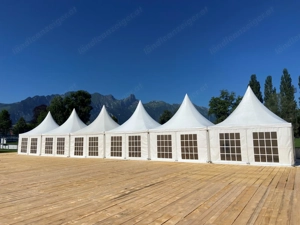 Spitzdachzelte 3x3 4x4 5x5 6x6 Meter